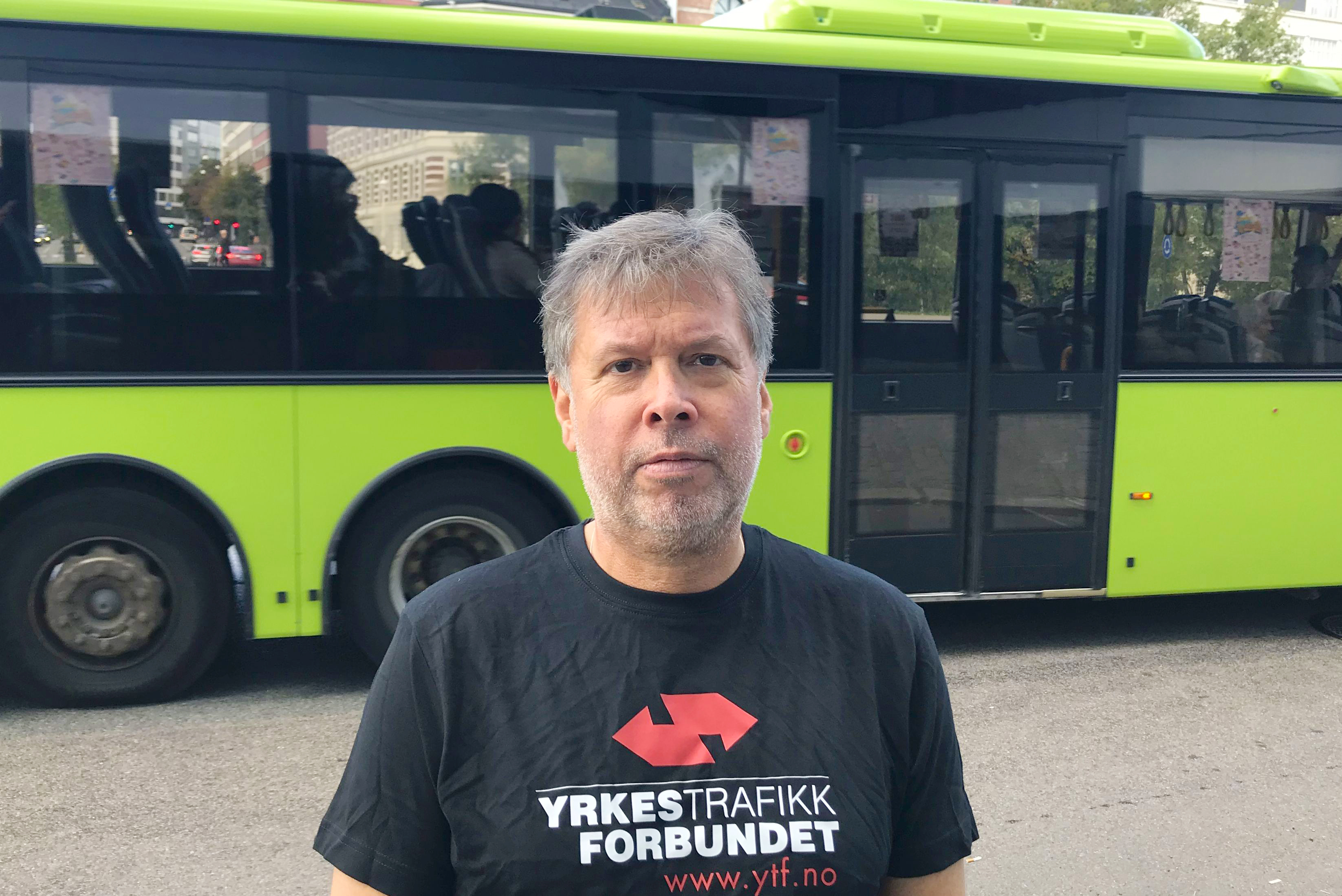 Forbundsleder i Yrkestrafikkforbundet, Jim Klungnes.