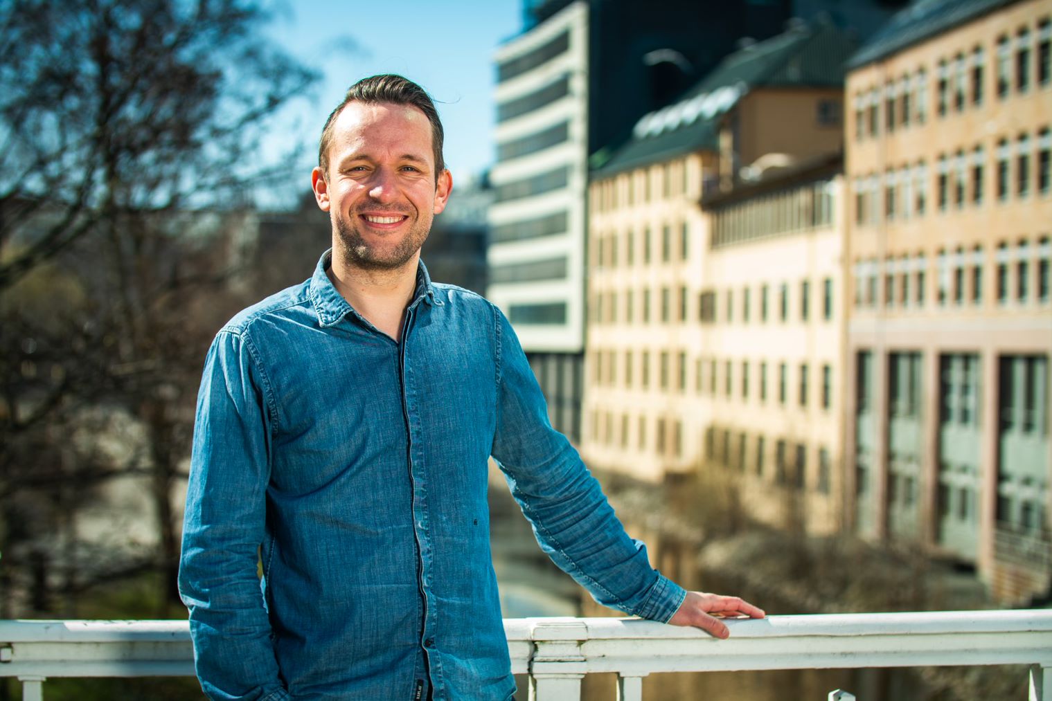 Forhandler Petter Sommervold deltok på vegne av YTFs medlemmer. Foto: Jonas Ruud