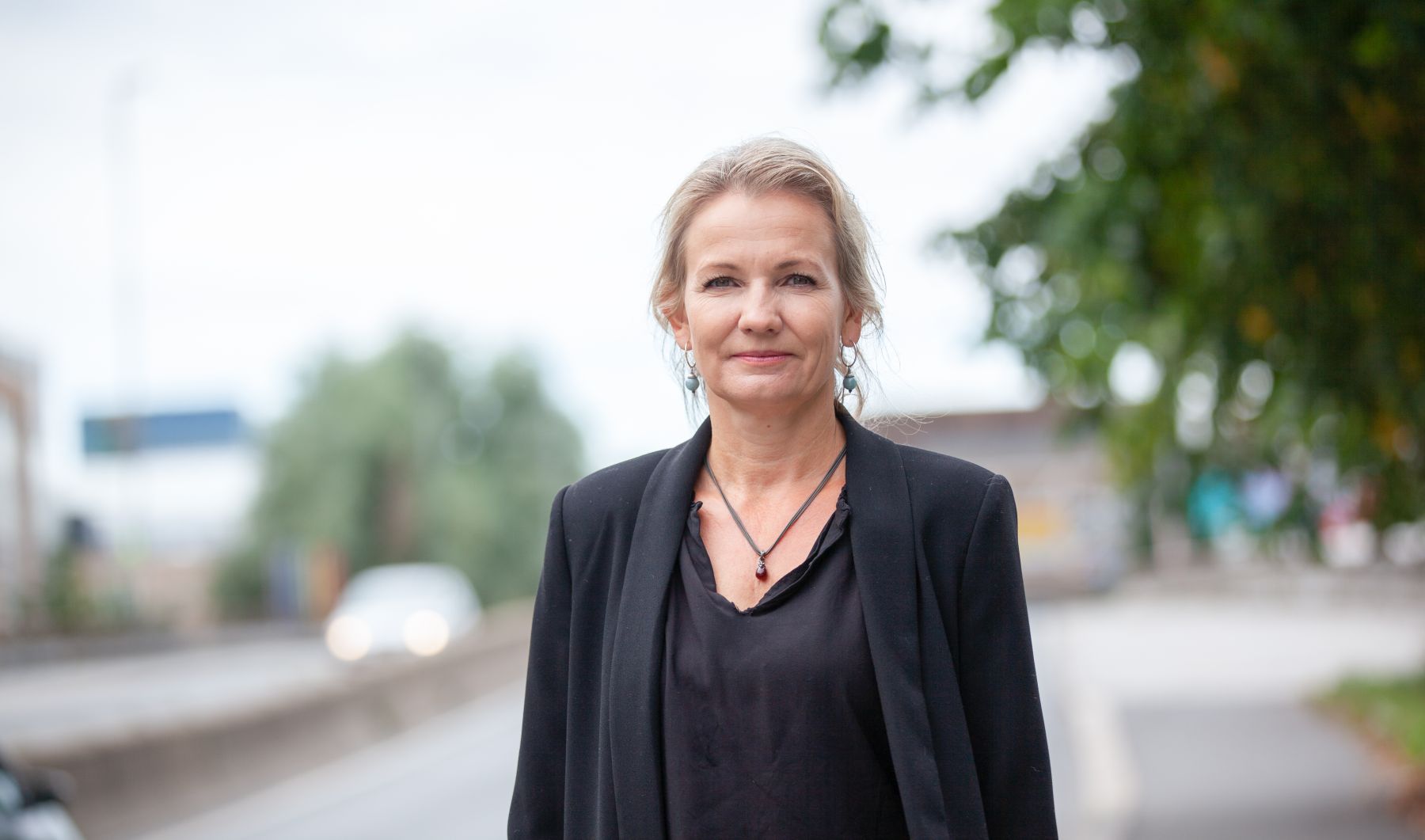 Forhandlingsleder for Yrkestrafikkforbundet Linda Jæger. Foto: Kåre Sponberg